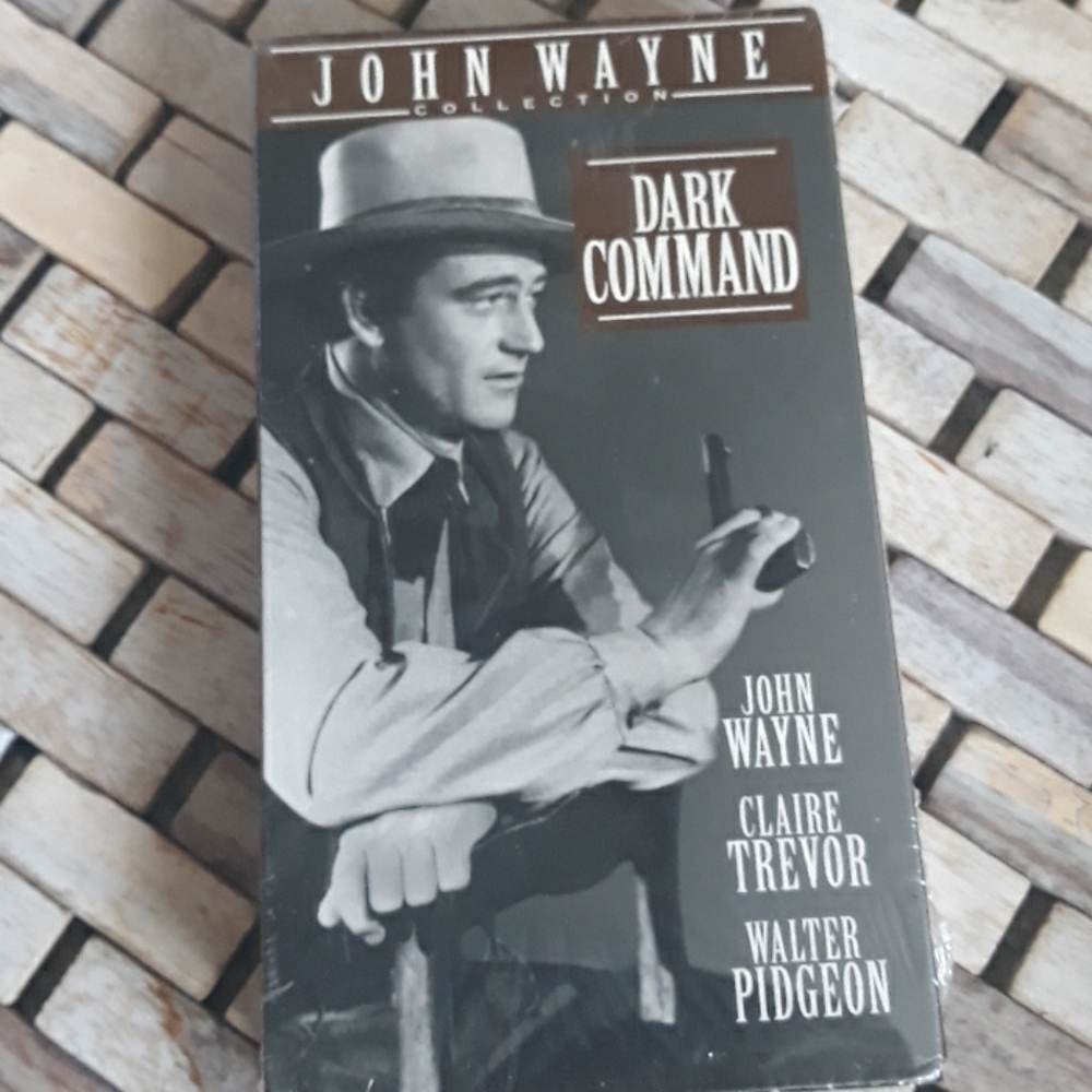 John Wayne dark command VHS like new